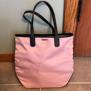 Victoria’s Secret Chic Medium Handled Pink Bag with Enclosed Zippered Pocket
